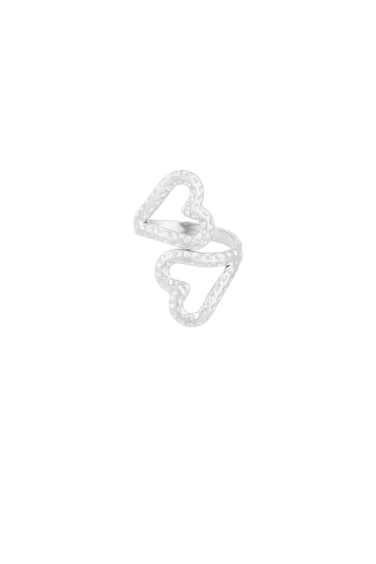 anello doppio cuore