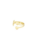 anello trio cuore