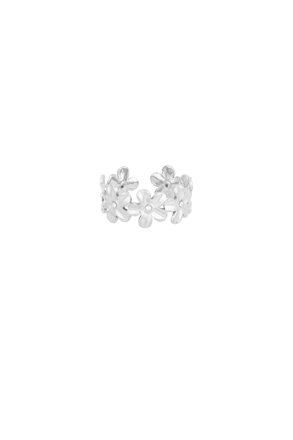 anello fiori infiniti