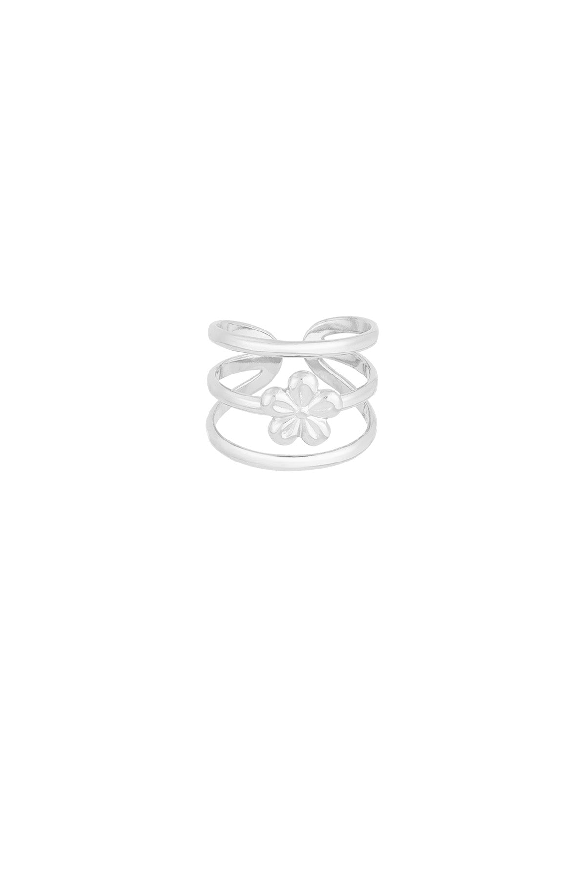 anello a forma di fiore