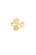 anello trio floreale