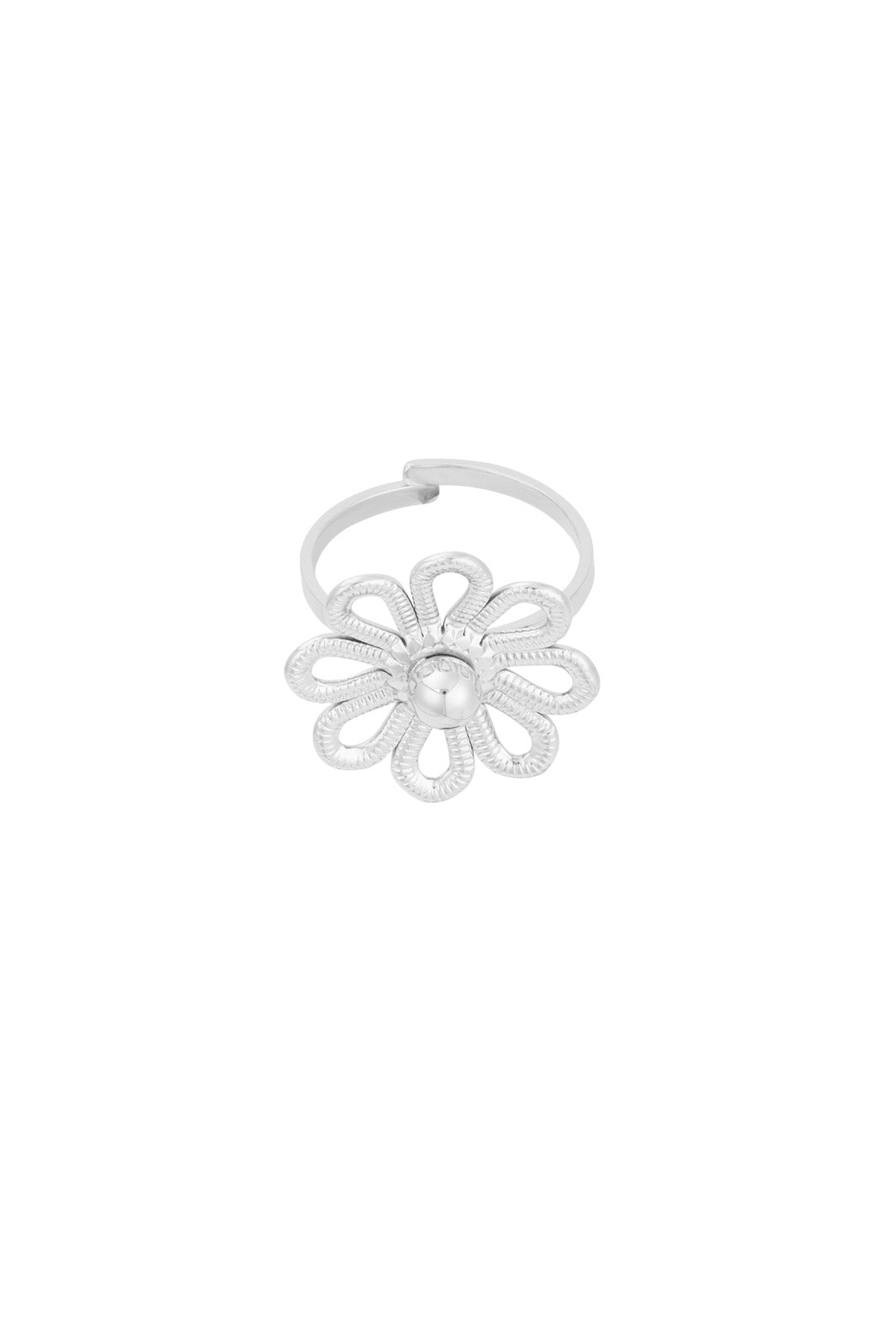 Anello fiore felice