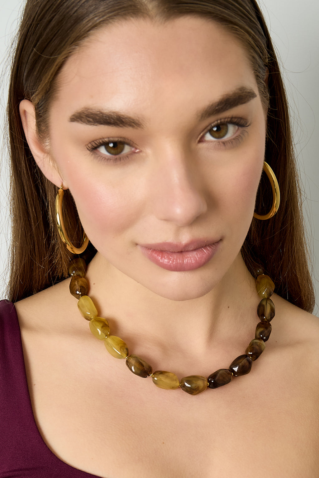Collana con perle organiche