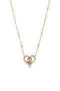 Collane con ciondolo a forma di cuore in acciaio inossidabile, serie Simple Daily Simple, gioielli da donna