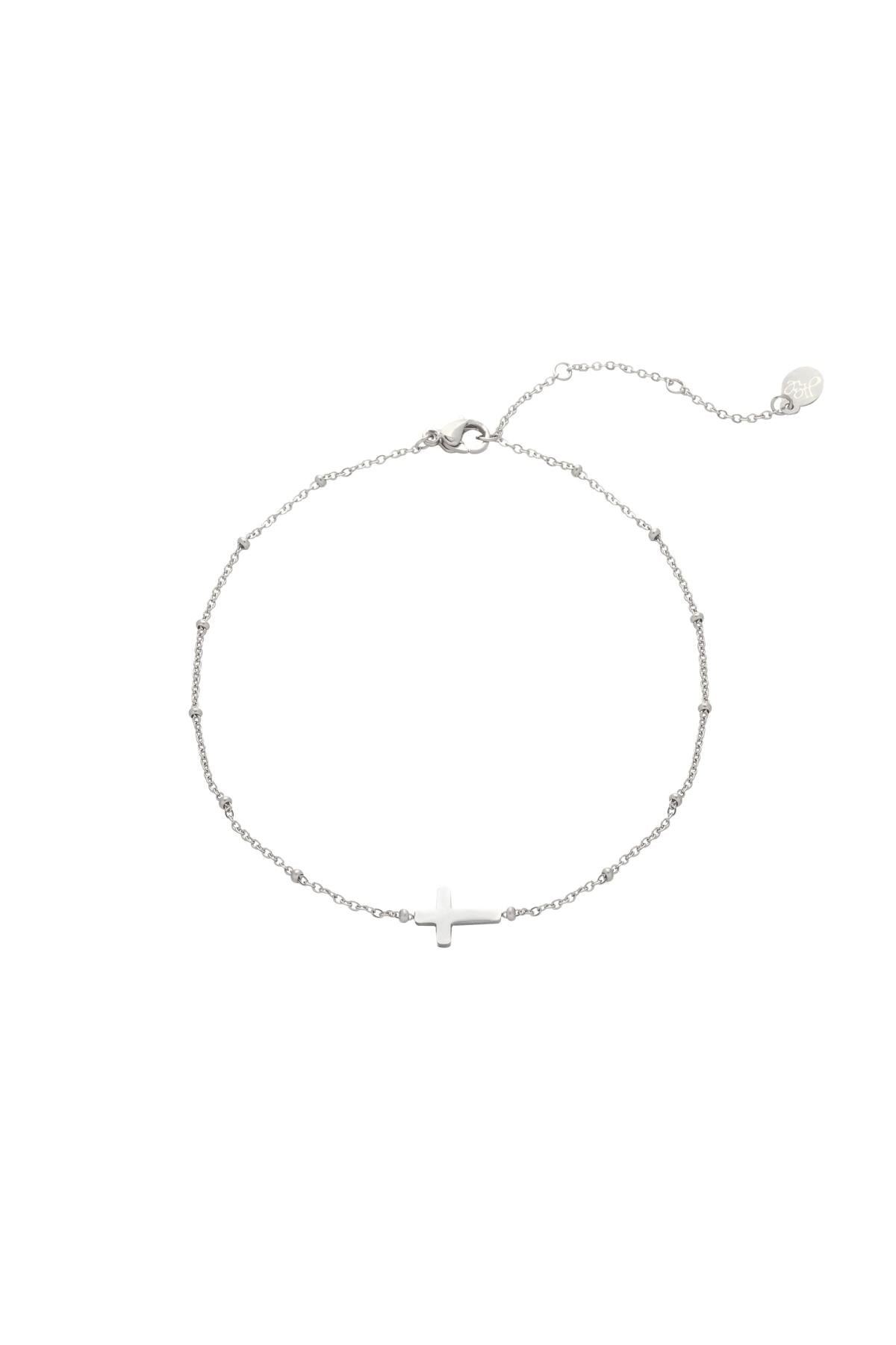Bracciale Croce Classica Gold Stainless Steel