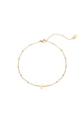 Bracciale Croce Classica Gold Stainless Steel