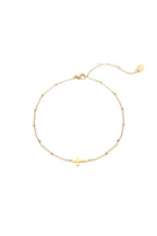 Bracciale Croce Classica Gold Stainless Steel