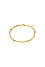 Bracciale Perline Gold Stainless Steel