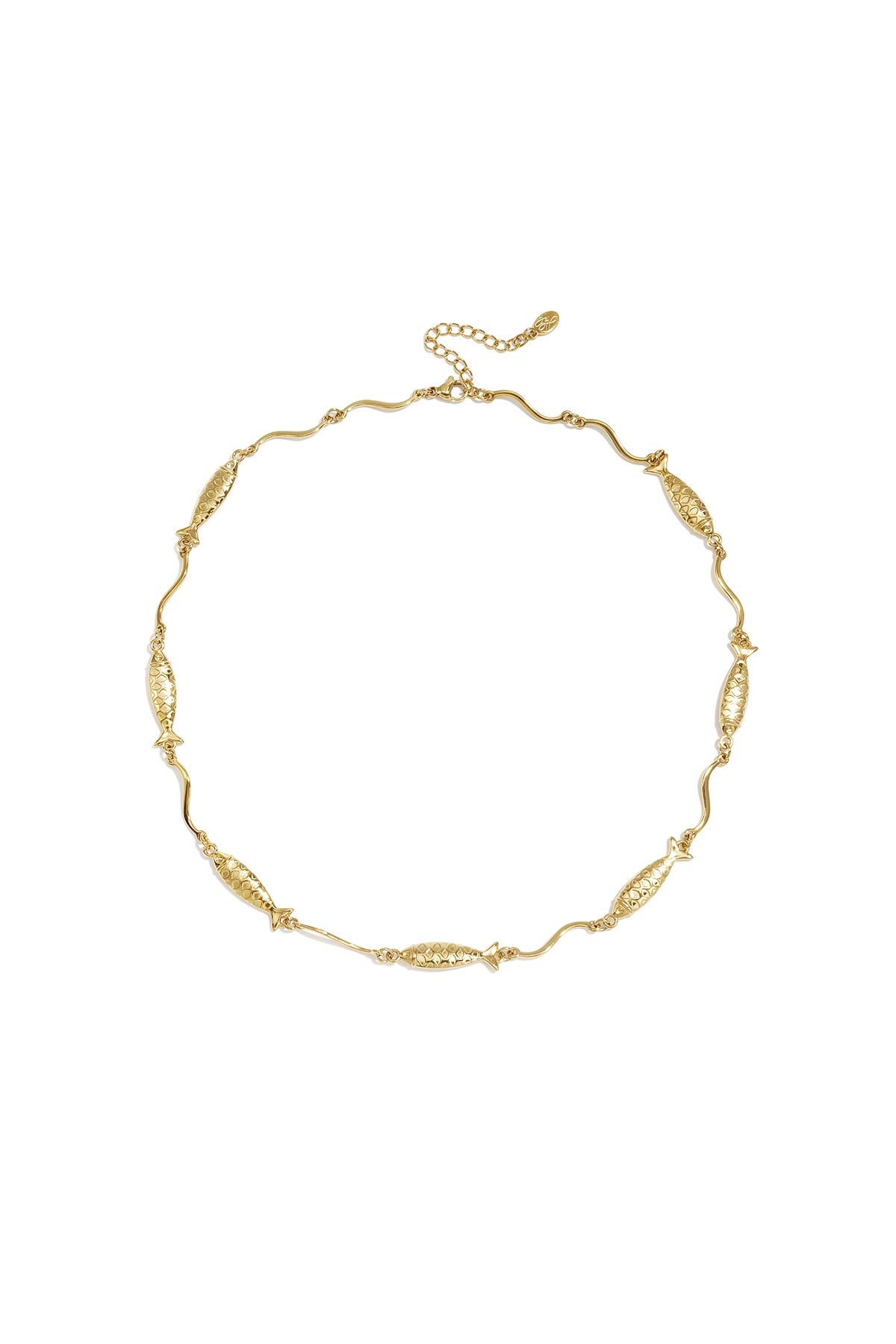 Collane a catena in acciaio inossidabile con motivo a pesci, serie Simple Daily Simple, gioielli da donna