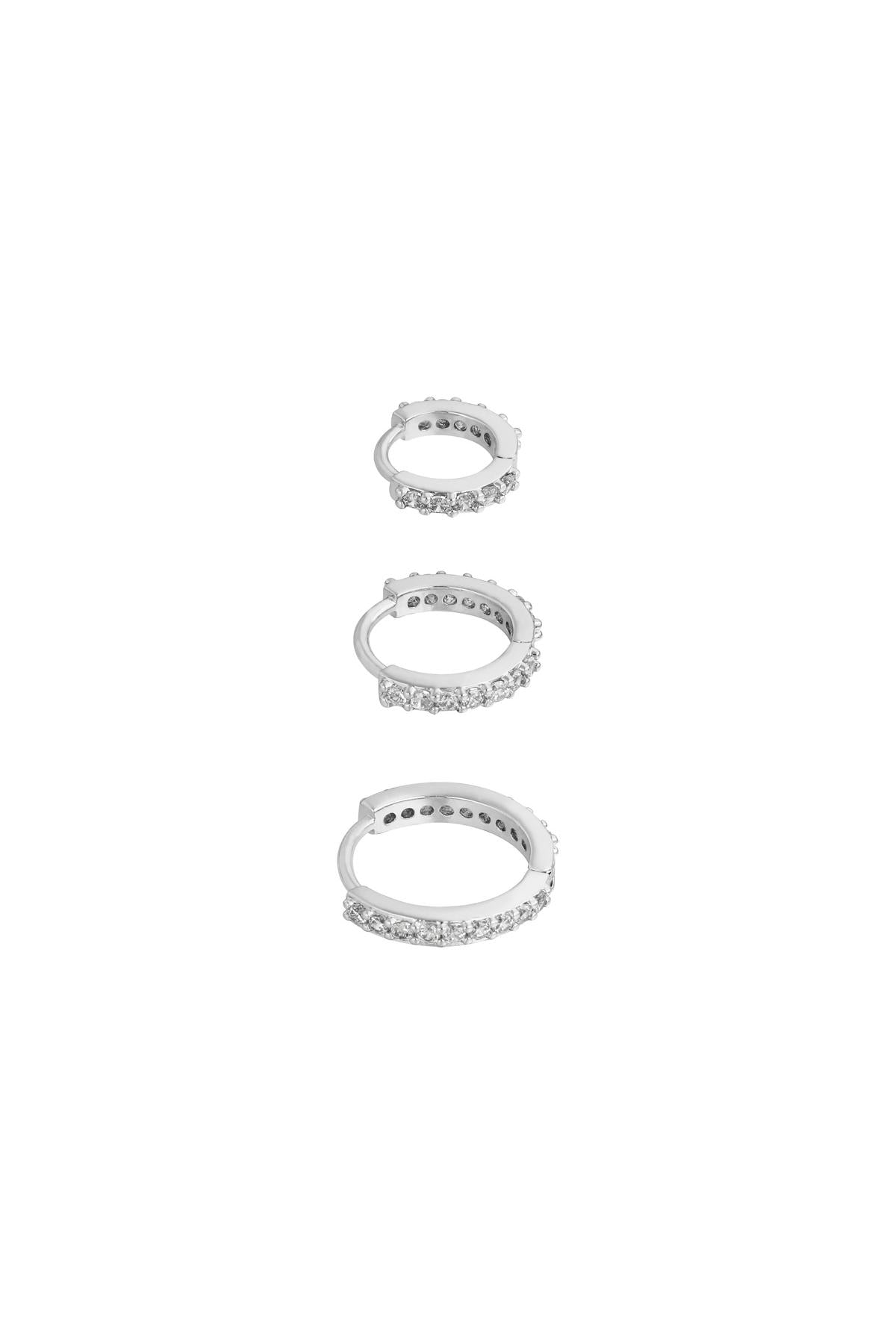 Orecchini Set di Cerchi in Rame