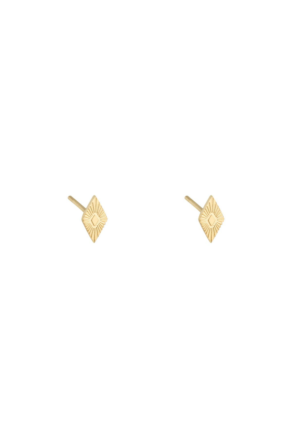 Orecchini Piccoli Rame Gold Stainless Steel