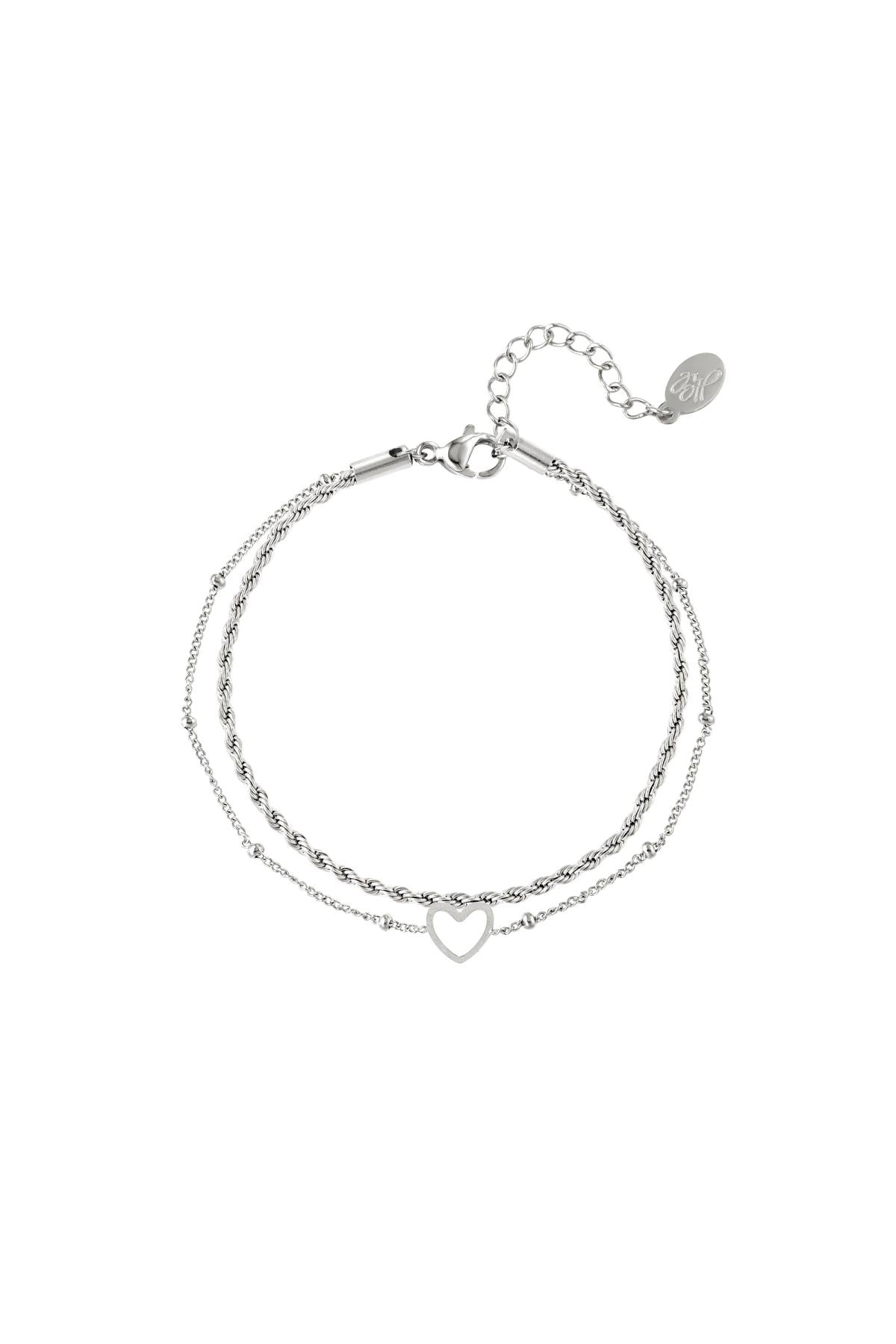 Bracciale multistrato in acciaio inossidabile Gold Stainless Steel
