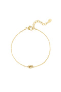 Bracciale semplice con charm annodato