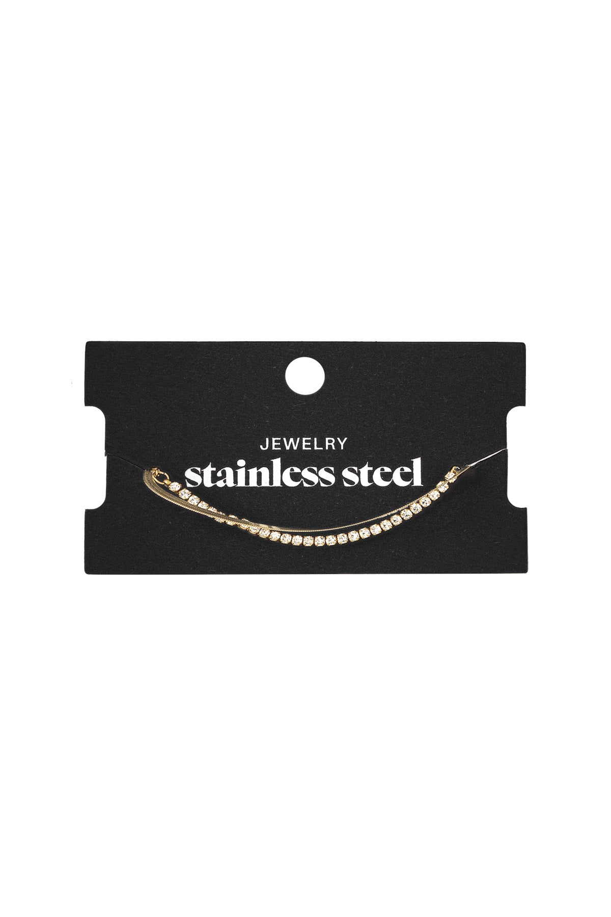 bracciale doppio con diamanti