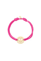 Bracciale in raso con smiley