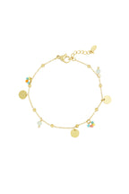 braccialetto monete color pop