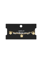 bracciale fiore scintillante