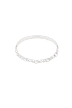 bracciale in rilievo di diamanti