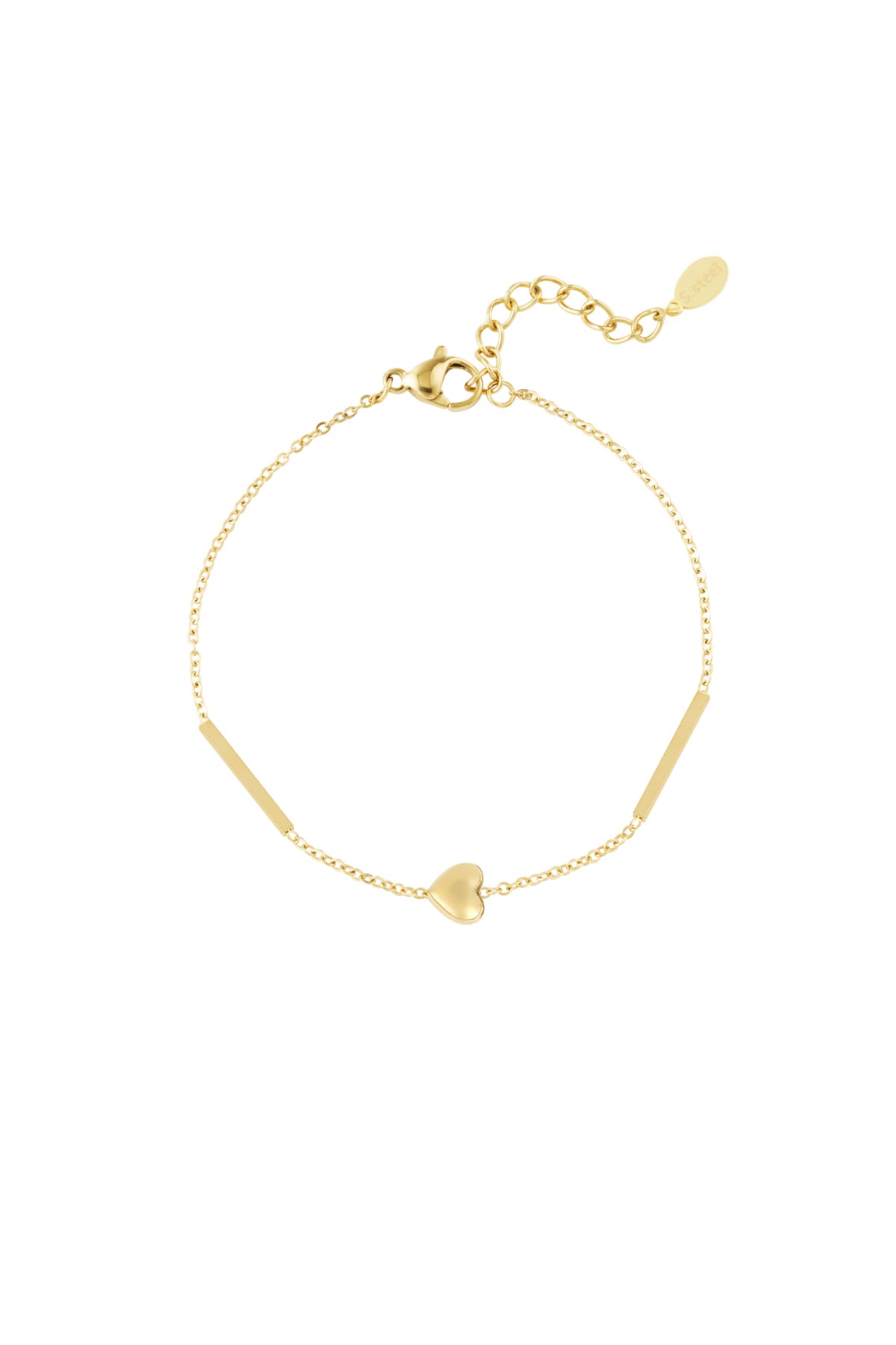 bracciale cuore semplice