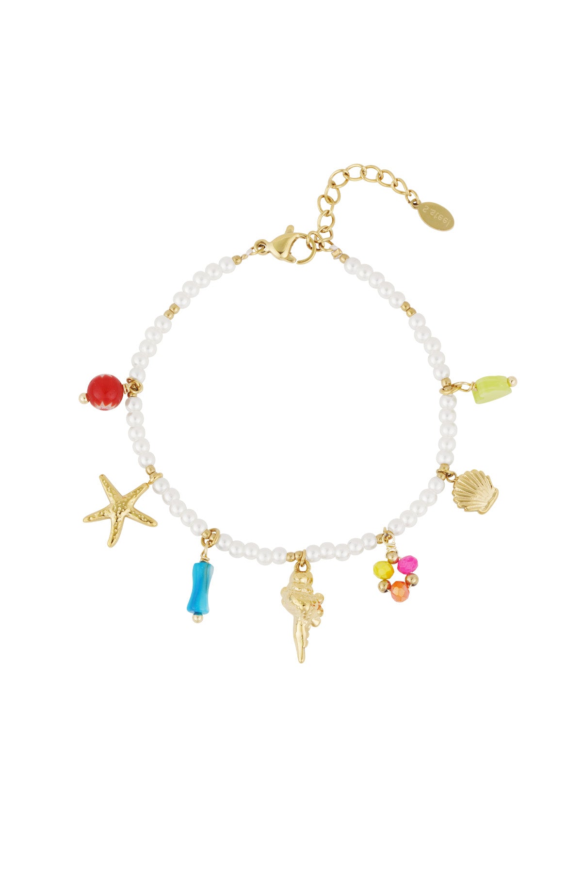 bracciale colorato - Colore Oro bianco
