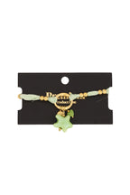 Bracciale Stellato - Colore Verde e Oro