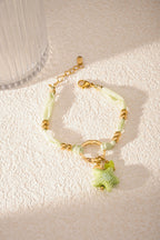 Bracciale Stellato - Colore Verde e Oro