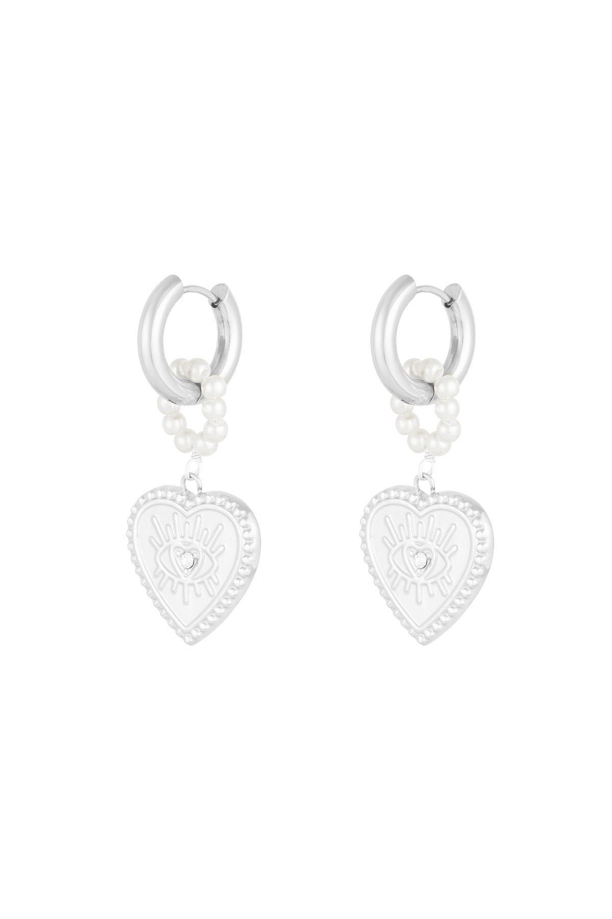 orecchini a forma di cuore