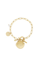 bracciale con ciondolo conchiglia