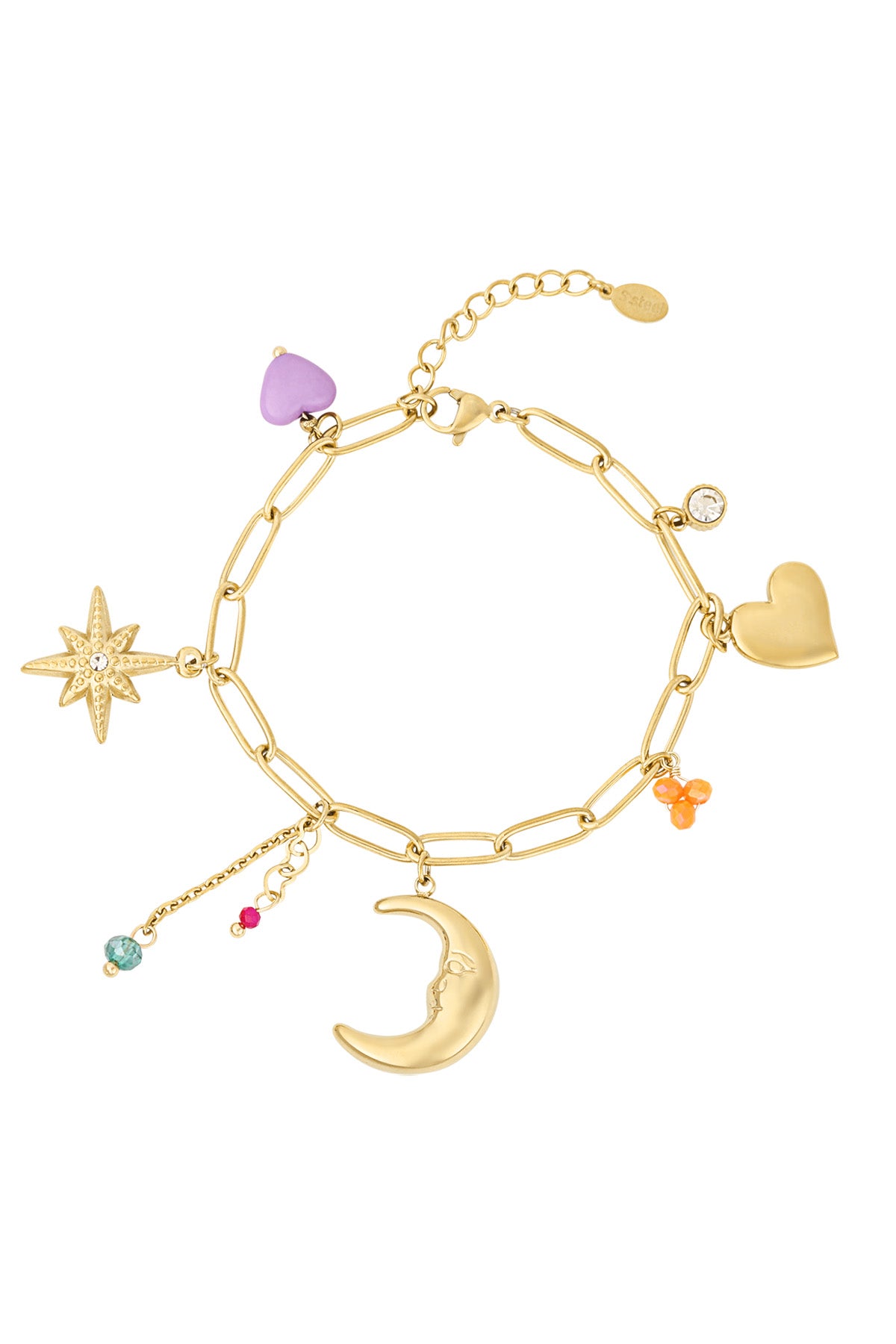 Bracciale con ciondolo Luce di luna