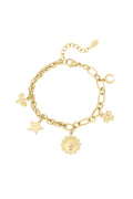 bracciale con ciondoli celestiali