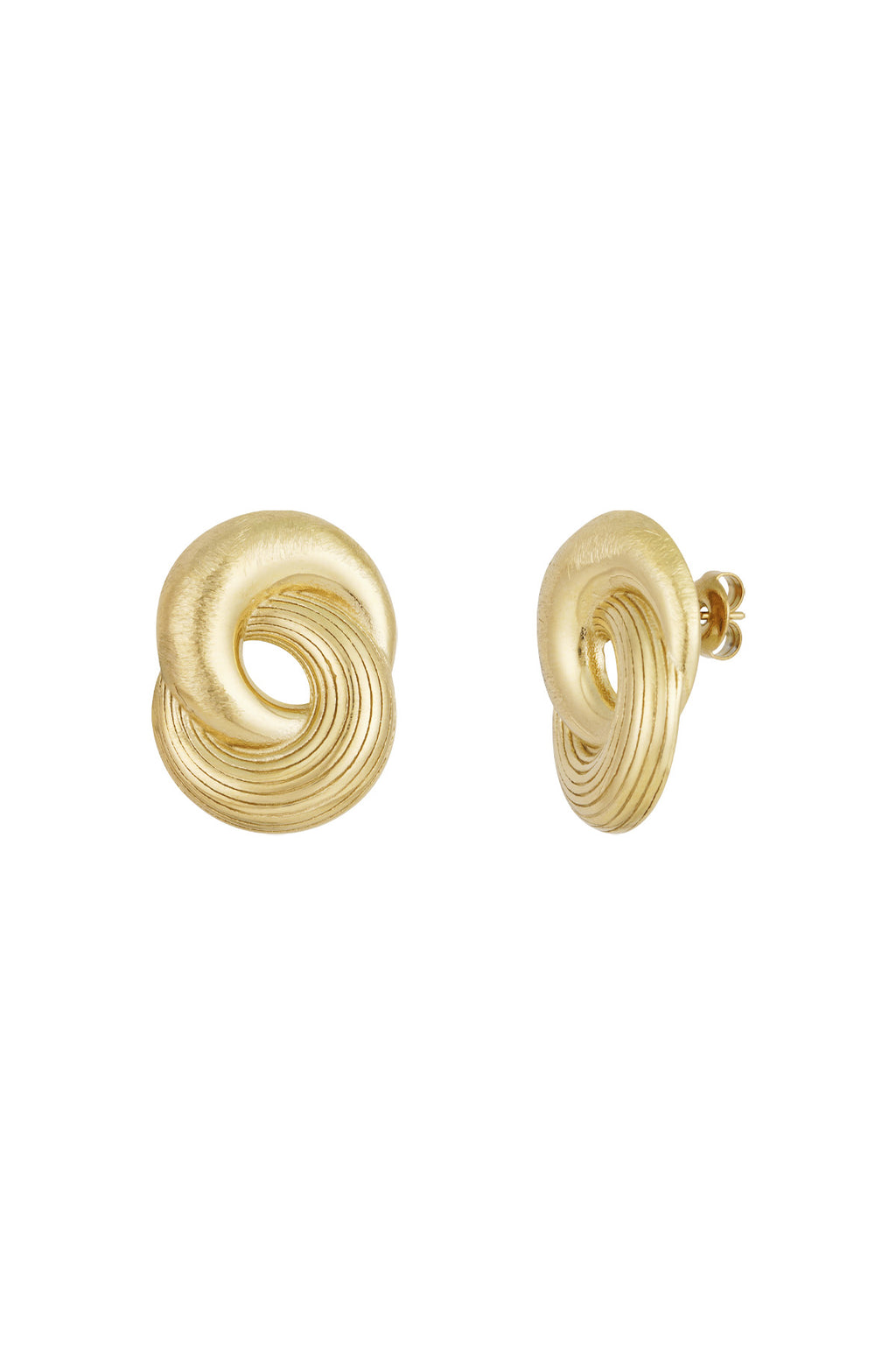 orecchini a spirale infinity