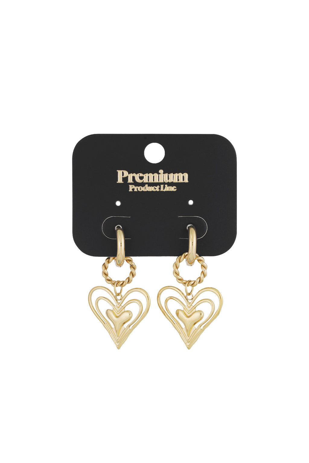 Orecchini what's love - Color oro