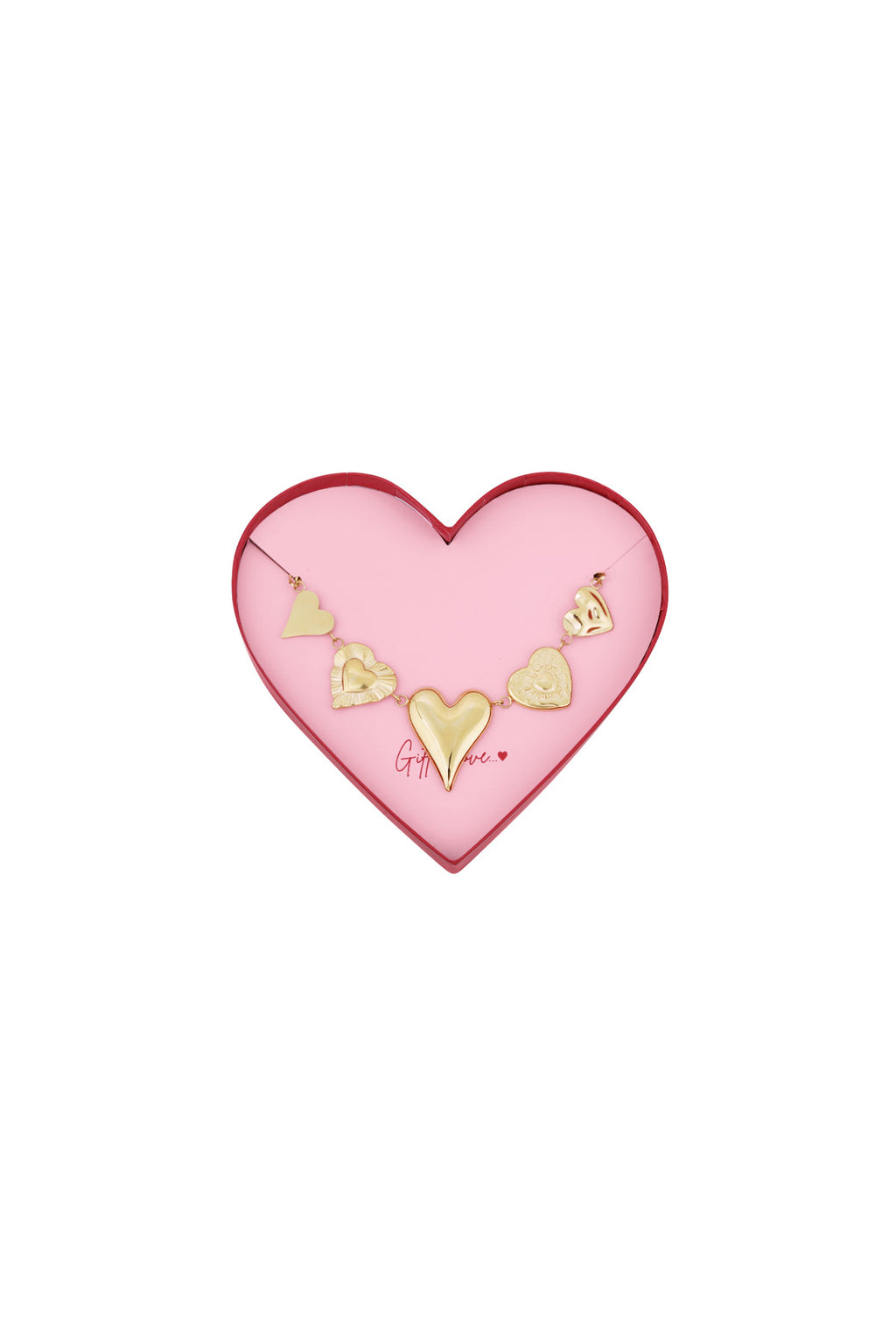 bracciale in acciaio inossidabile con dono d'amore