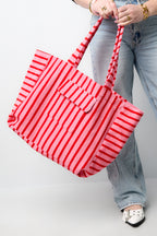 Borse shopper Strip Casual Poliestere Accessori quotidiani