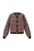 Cardigan a righe