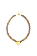 Collane con perline acriliche a forma di cuore, casual, quotidiane, semplici, gioielli da donna