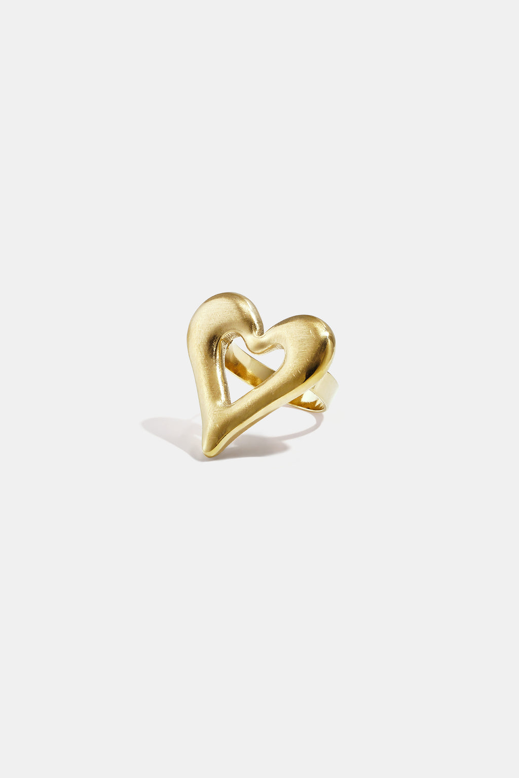 Anelli Statement a forma di cuore, casual, quotidiani, semplici, della serie Gioielli da donna