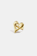 Anelli Statement a forma di cuore, casual, quotidiani, semplici, della serie Gioielli da donna