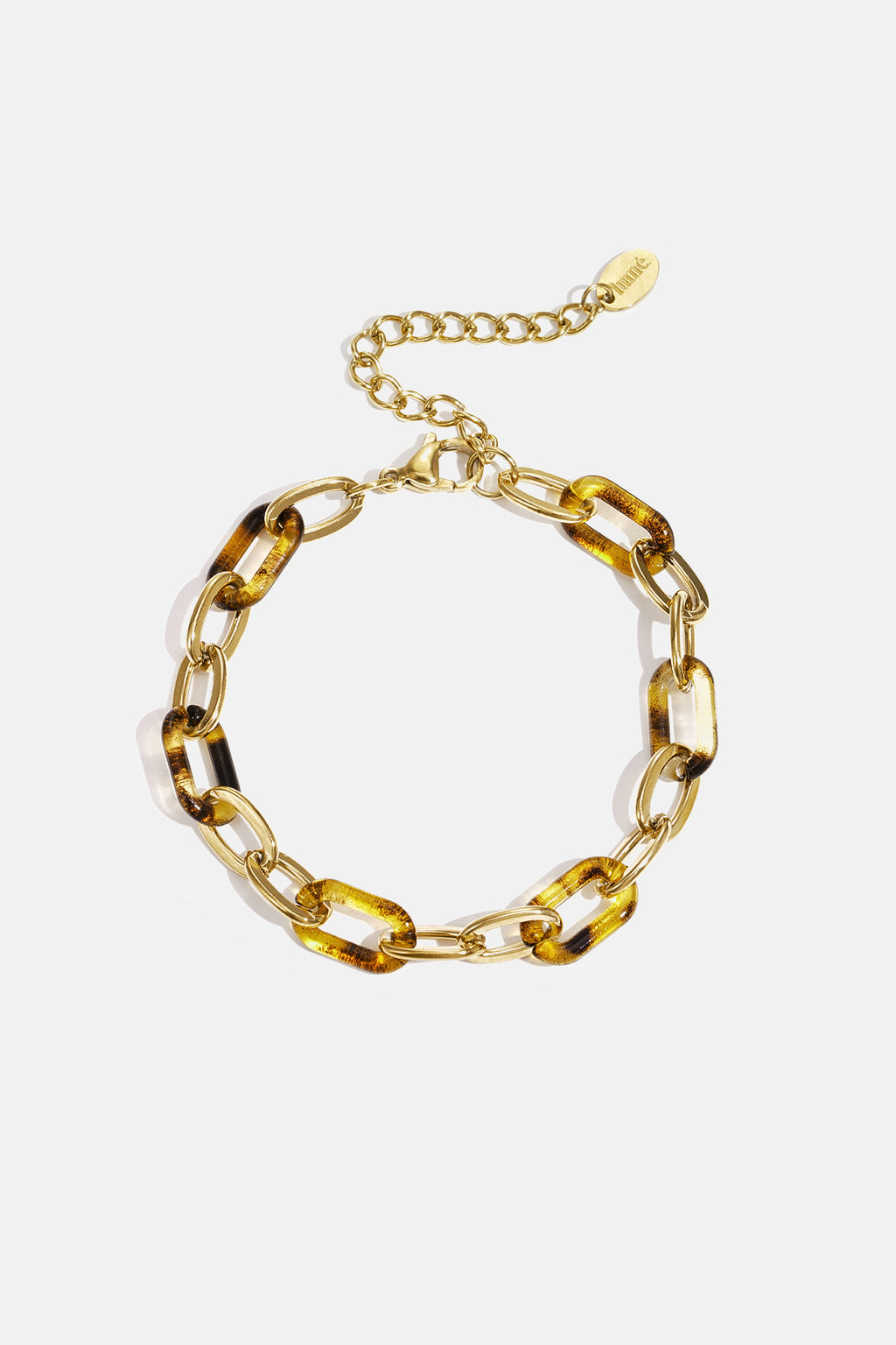 Braccialetti a catena in acciaio inossidabile con stampa leopardata, casual, per tutti i giorni, gioielli da donna