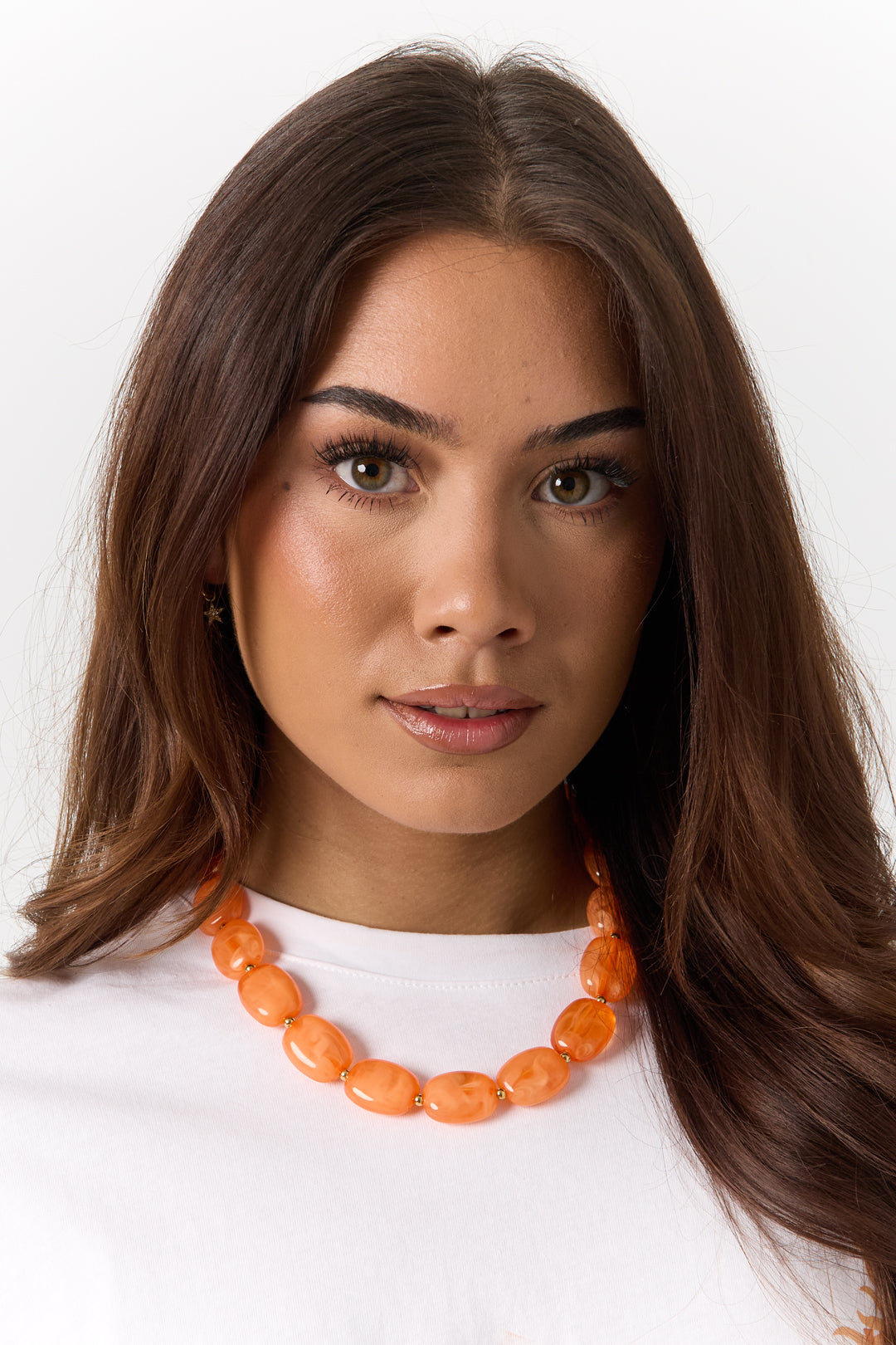 Collana con perle squoval