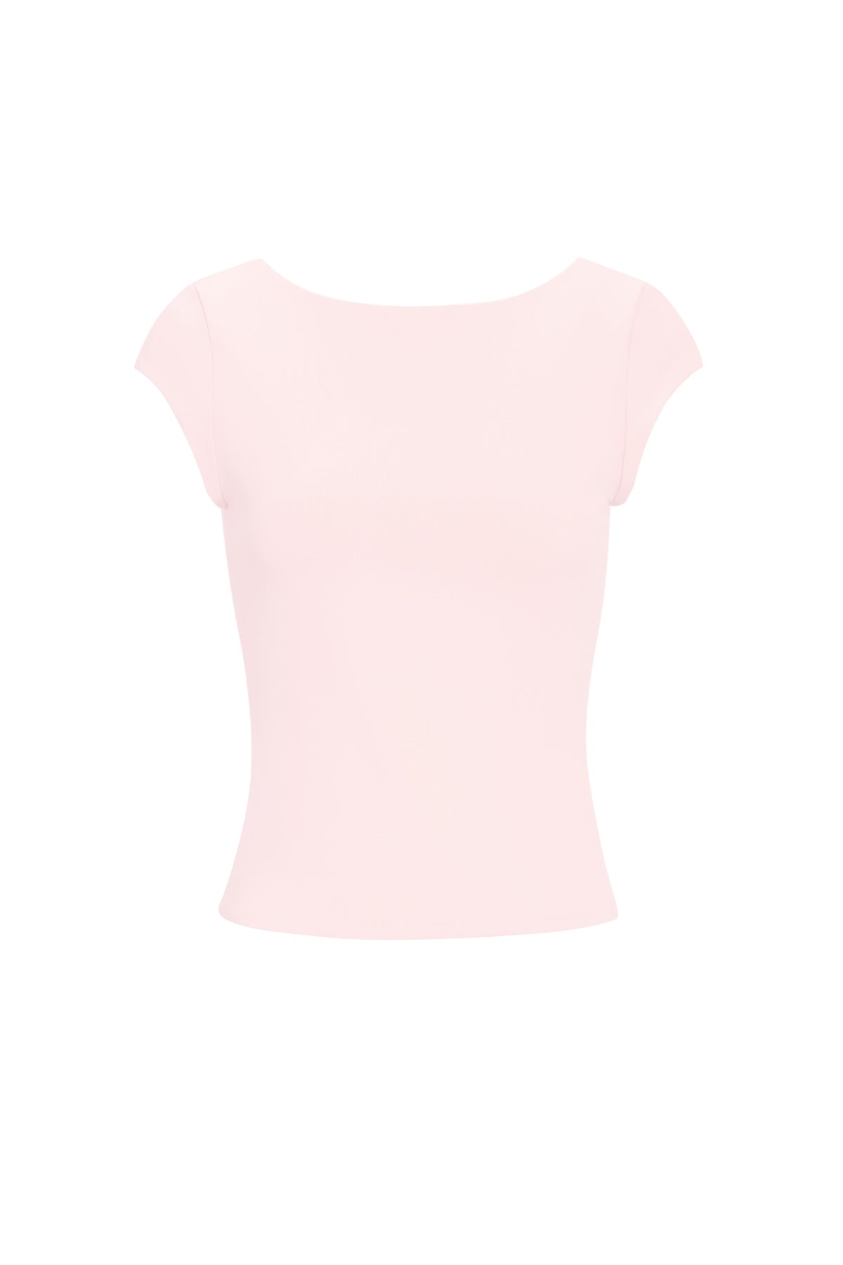 Maglietta Donna in Nylon Maglia Base Colore Puro Primavera/Estate