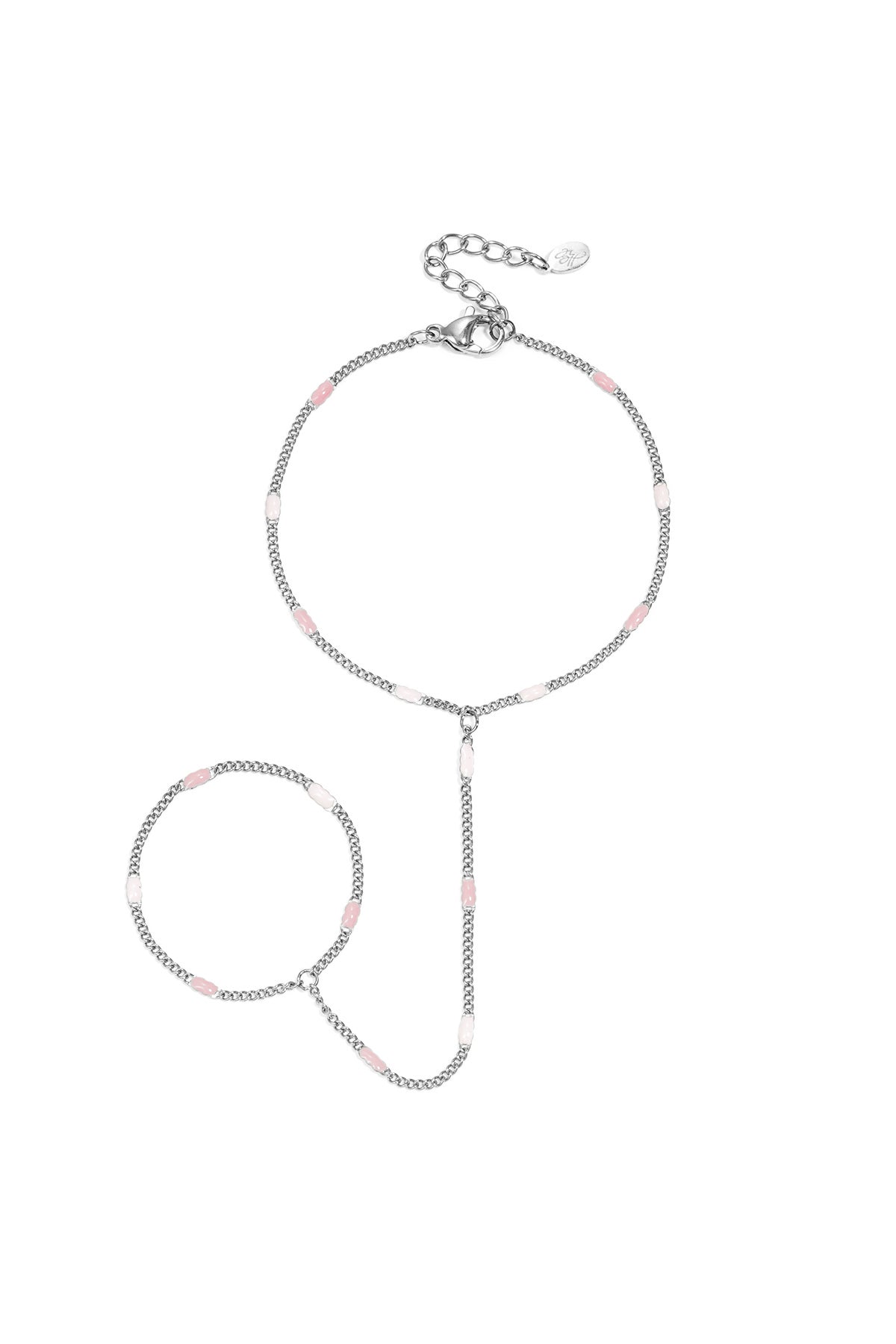 Collana con motivo a righe