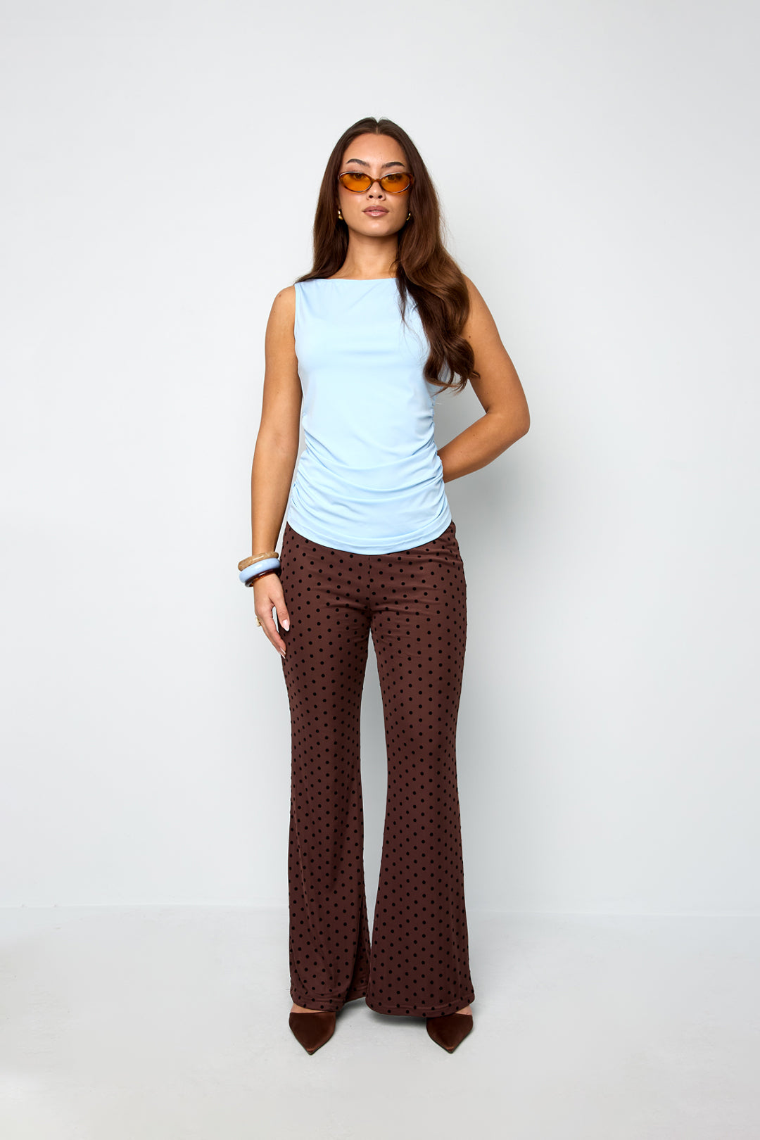 Pantaloni a pois