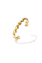 Bracciale con cuori ammaccati
