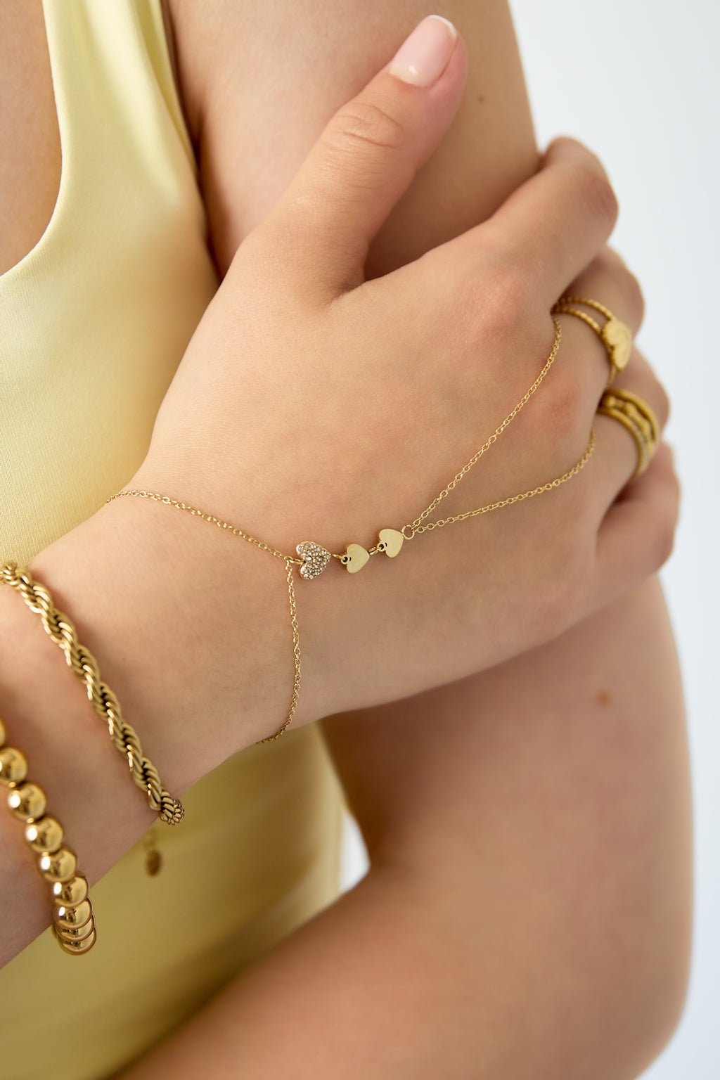 Collana con cuori