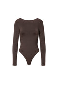 Body Modellante in Nylon Intrecciato Base Colore Puro