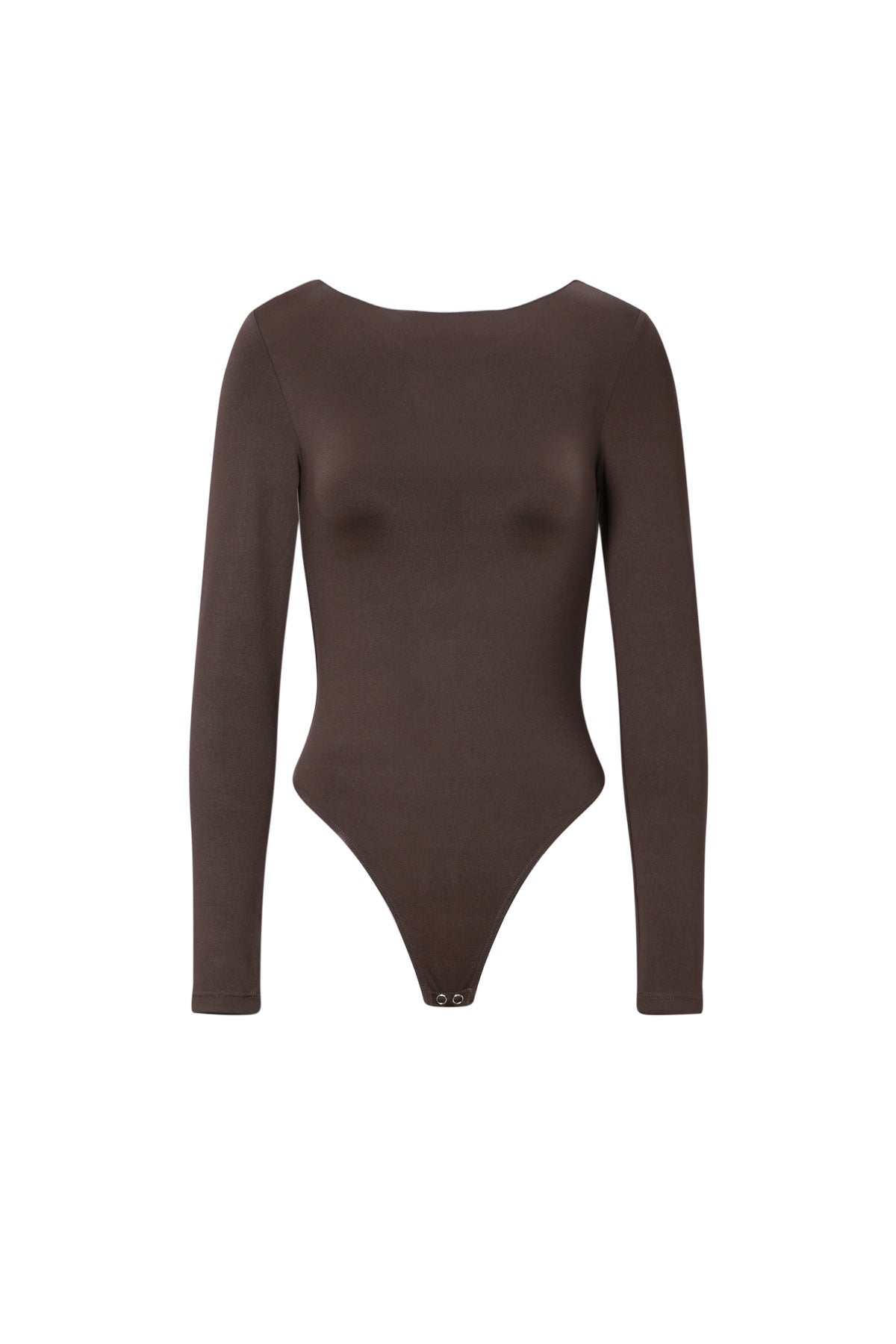 Body Modellante in Nylon Intrecciato Base Colore Puro