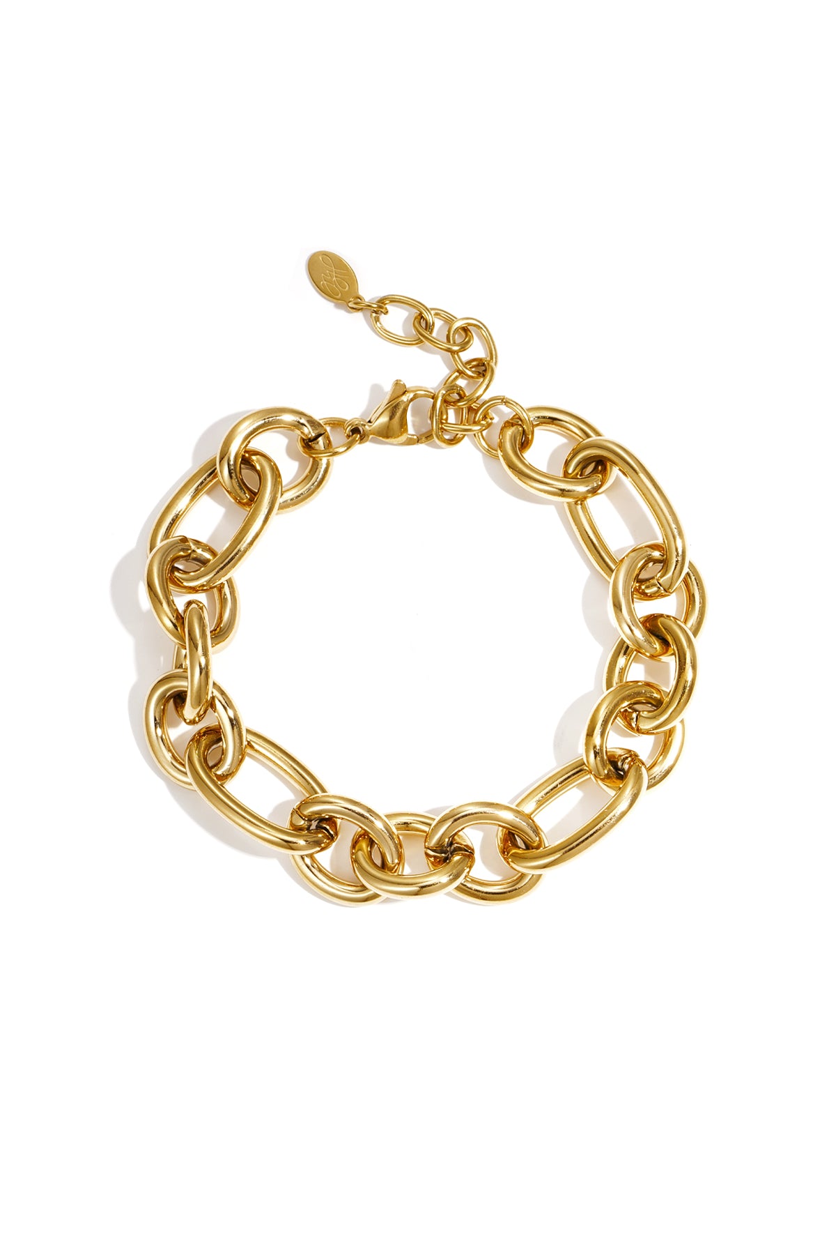 Bracciale con maglie rotonde