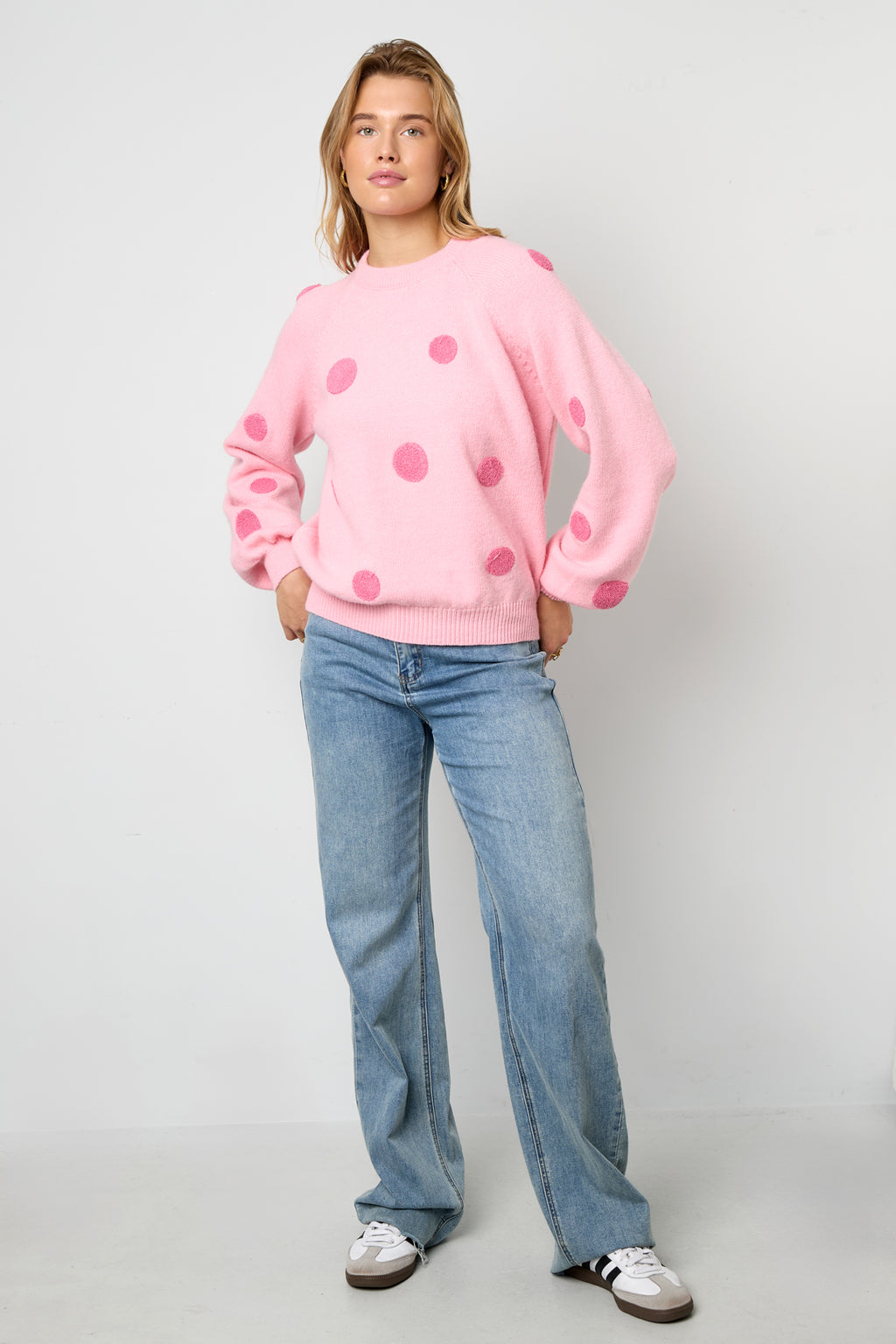 Maglione a pois