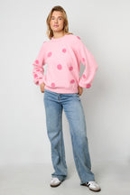 Maglione a pois